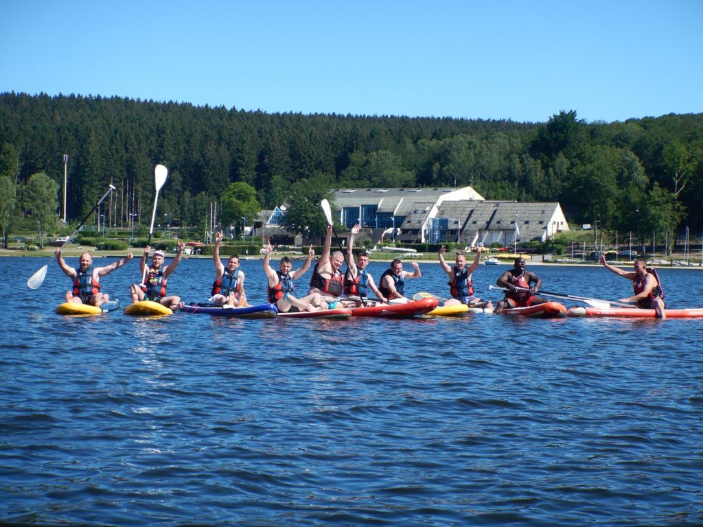 kayak au Lac des Vieilles Forges